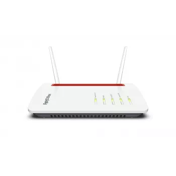Karp FRITZ 6850 5G traadita ruuter Gigabit Ethernet Kaheriba (2,4 GHz / 5 GHz) Must, Punane, Valge