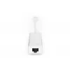 DIGITUS USB 3.0, 3-pordiline HUB ja Gigabit LAN adapter 3xUSB A/F, 1xUSB A/M, 1xRJ45 LAN Toetab Windowsi ja Mac OS-i
