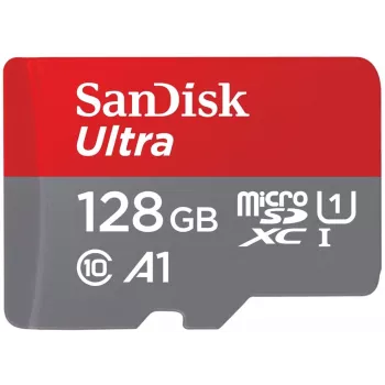 WESTERN DIGITAL SanDisk Ultra micro SDXC 128GB pluss SD-adapter 140MB/s A1 Class 10 UHS-I – fotopakend