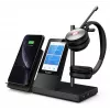 Yealink WH66 Dual UC-DECT juhtmeta peakomplekt, juhtmeta, kontor/kõnekeskus, 20 - 20000 Hz, 127 g, peakomplekt, must
