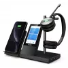Yealink WH66 Dual UC-DECT juhtmeta peakomplekt, juhtmeta, kontor/kõnekeskus, 20 - 20000 Hz, 127 g, peakomplekt, must