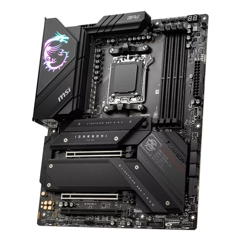 MSI MPG X670E CARBON WIFI emaplaat AMD X670 Socket AM5 ATX