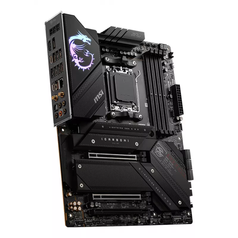 MSI MPG X670E CARBON WIFI emaplaat AMD X670 Socket AM5 ATX