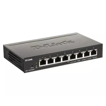 D-Link DGS-1100-08PV2 hallatav L2/L3 Gigabit Ethernet (10/100/1000) Power over Ethernet (PoE) must