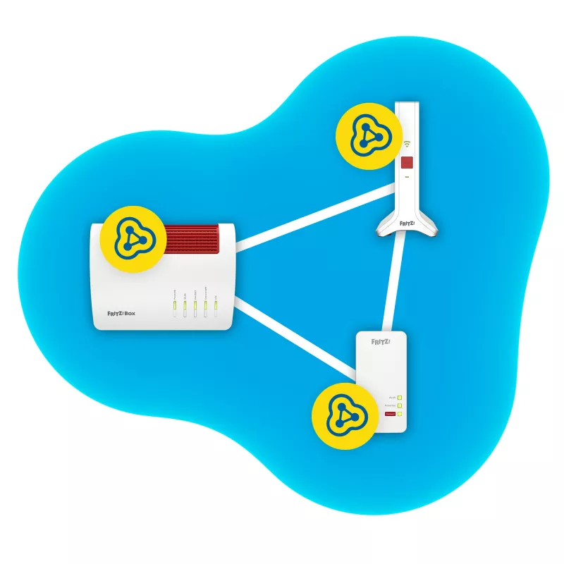 Repeater 3000 AX võrgukordaja 2400 Mbit/s Valge