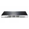 D-Link DGS-1510-20/E võrgukommutaator Hallatav L2/L3 Gigabit Ethernet (10/100/1000) 1U Hall