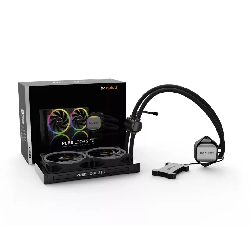 be quiet Pure Loop 2 FX 240mm protsessori universaalne vedelikjahuti 12 cm Must 1 tk
