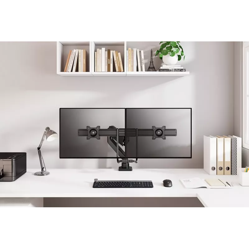 Neomounts DS75-450BL2 Monitori käsi 17-32 tolli - gaasivedru - Topfix - 180°-piirik