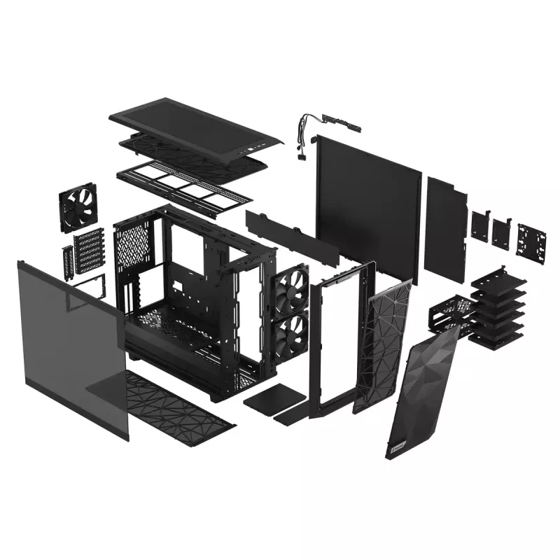 FRACTAL DESIGN Meshify 2 Light Tint Tempered Glass Must
