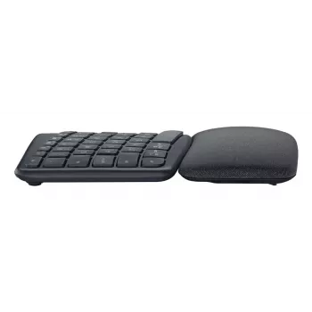 LOGITECH Ergo K860 – juhtmevaba jaotatud klaviatuur, äriklass, grafiit, QWERTZ, saksa