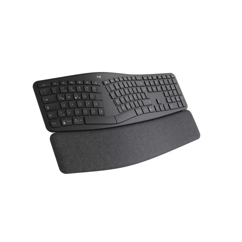 LOGITECH Ergo K860 – juhtmevaba jaotatud klaviatuur, äriklass, grafiit, QWERTZ, saksa