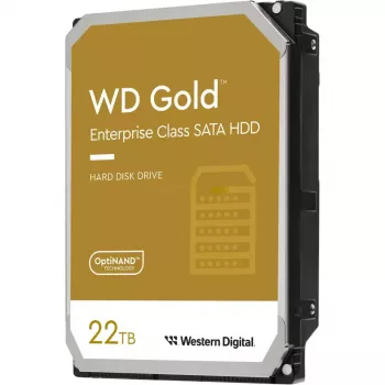 WESTERN DIGITAL kõvaketas - WD Gold WD221KRYZ - 22 TB - SATA 6 Gb/s - 3,5 tolli - 7200 p/min - 512 MB puhver