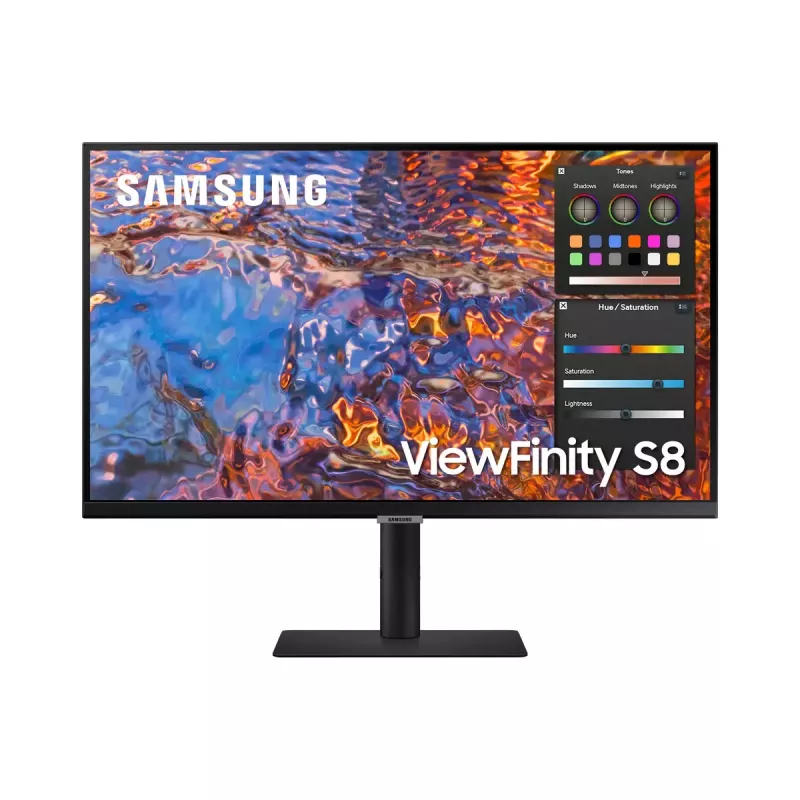 Monitor Samsung S80PB 32 tolli 4K Ultra HD LED IPS 3840 x 2160, 5 ms, 178° vaatenurk, USB-hub, VESA, kõrguse reguleerimine