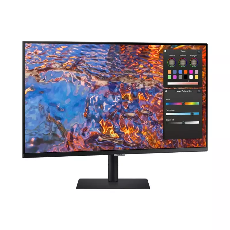 Monitor Samsung S80PB 32 tolli 4K Ultra HD LED IPS 3840 x 2160, 5 ms, 178° vaatenurk, USB-hub, VESA, kõrguse reguleerimine
