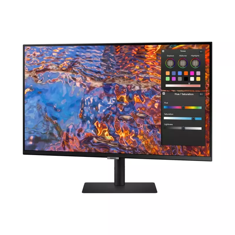 Monitor Samsung S80PB 32 tolli 4K Ultra HD LED IPS 3840 x 2160, 5 ms, 178° vaatenurk, USB-hub, VESA, kõrguse reguleerimine