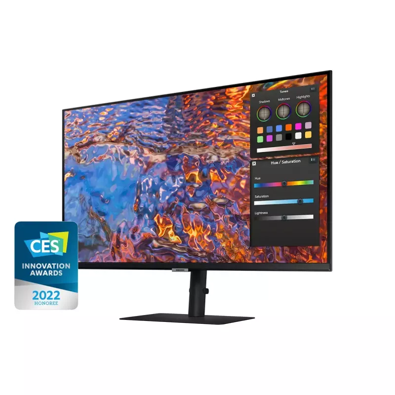 Monitor Samsung S80PB 32 tolli 4K Ultra HD LED IPS 3840 x 2160, 5 ms, 178° vaatenurk, USB-hub, VESA, kõrguse reguleerimine