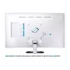 Samsung S43CG700NU arvutimonitor 109,2 cm (43 tolli) 3840 x 2160 pikslit 4K Ultra HD LED must, valge