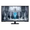 Samsung S43CG700NU arvutimonitor 109,2 cm (43 tolli) 3840 x 2160 pikslit 4K Ultra HD LED must, valge