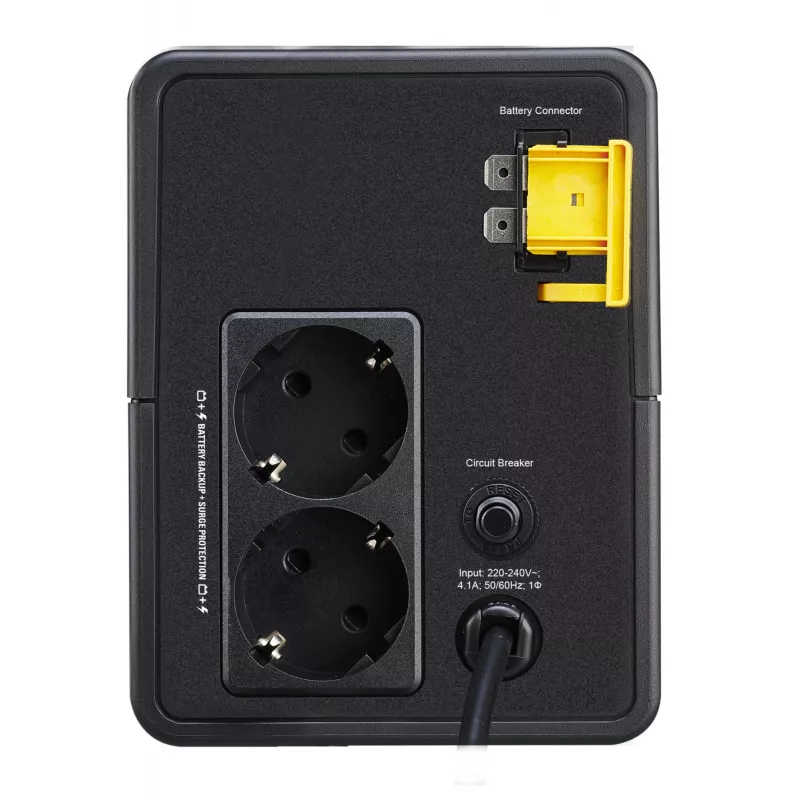 APC BVX900LI-GR katkematu toiteallikas (UPS) Line-Interactive 0,9 kVA 480 W 2 vahelduvvoolupesa