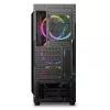 PC-korpus Sharkoon RGB Wave Lauaarvuti Must