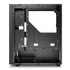 PC-korpus Sharkoon RGB Wave Lauaarvuti Must