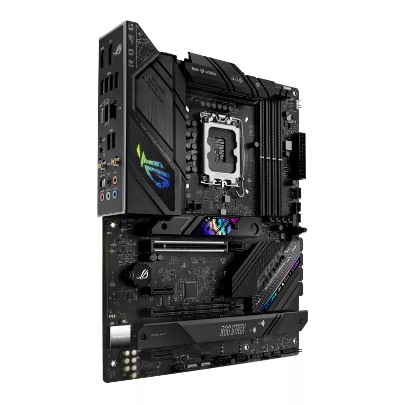 Emaplaat ASUS ROG STRIX B760-F GAMING WIFI — Intel B760, LGA 1700, ATX, DDR5, 4 DIMM, Wi‑Fi 6E, 2.5Gb LAN