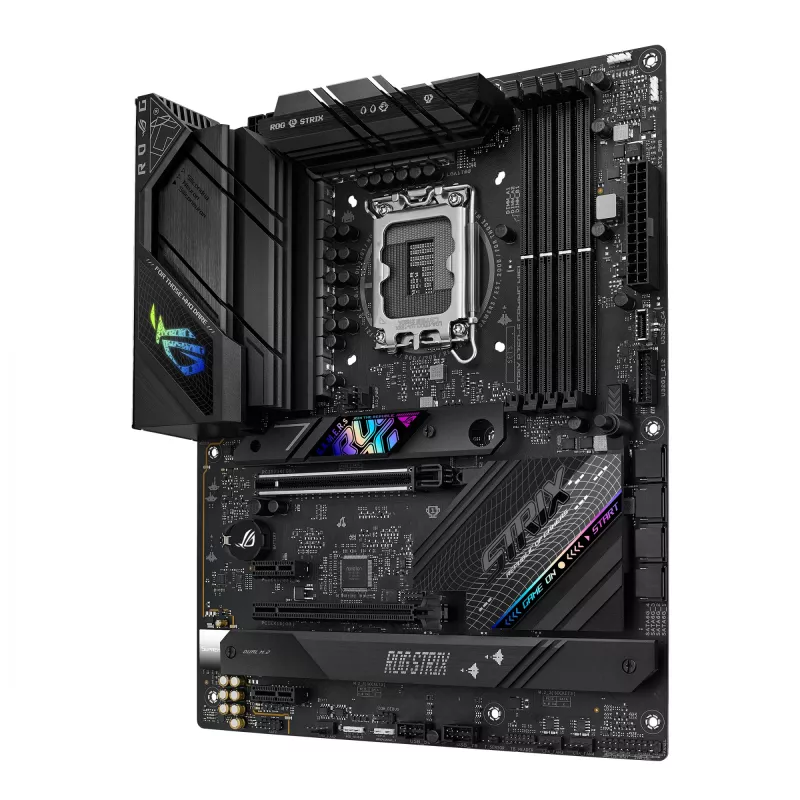 Emaplaat ASUS ROG STRIX B760-F GAMING WIFI — Intel B760, LGA 1700, ATX, DDR5, 4 DIMM, Wi‑Fi 6E, 2.5Gb LAN