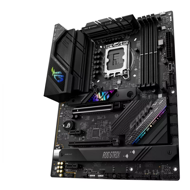 Emaplaat ASUS ROG STRIX B760-F GAMING WIFI — Intel B760, LGA 1700, ATX, DDR5, 4 DIMM, Wi‑Fi 6E, 2.5Gb LAN