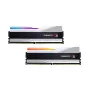 DIMM 32 GB DDR5-6400 (2x 16 GB) Dual-Kit, Arbeitsspeicher silber, F5-6400J3239G16GX2-TZ5RS, Trident Z5 RGB, INTEL XMP