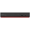 Lenovo ThinkPad Universal Thunderbolt 4 Smart Dock, juhtmega, must, 40 Gbit/s, 100 W