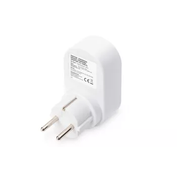 DIGITUS toiteadapter 2 USB-pordiga 250V, 50 Hz, USB: 5V, 2,1A, valge / hall