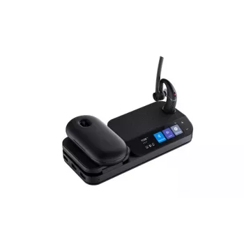 Yealink BH71-WORKSTATION-PRO kõrvaklapid/peakomplekt Juhtmevaba Kõrvasisene Kontor/Kõnekeskus Bluetooth Laadimisalus Must