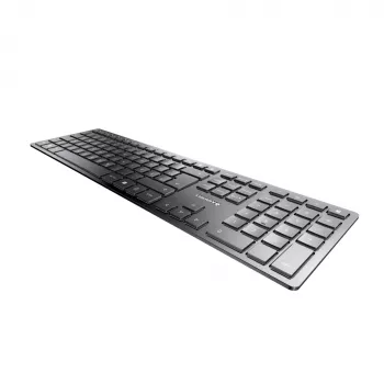 CHERRY KW 9100 õhuke klaviatuur Universaalne RF-juhtmevaba + Bluetooth QWERTZ saksa must