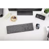 CHERRY KW 9100 õhuke klaviatuur Universaalne RF-juhtmevaba + Bluetooth QWERTZ saksa must
