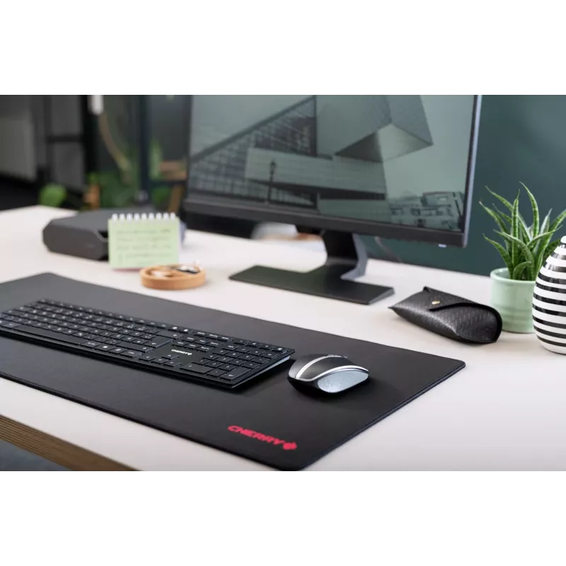 CHERRY KW 9100 õhuke klaviatuur Universaalne RF-juhtmevaba + Bluetooth QWERTZ saksa must