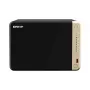 QNAP TS-664 NAS Tower Intel® Celeron® N5095 8 GB DDR4 0 TB QNAP QTS Must, Pronks