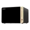 QNAP TS-664 NAS Tower Intel® Celeron® N5095 8 GB DDR4 0 TB QNAP QTS Must, Pronks