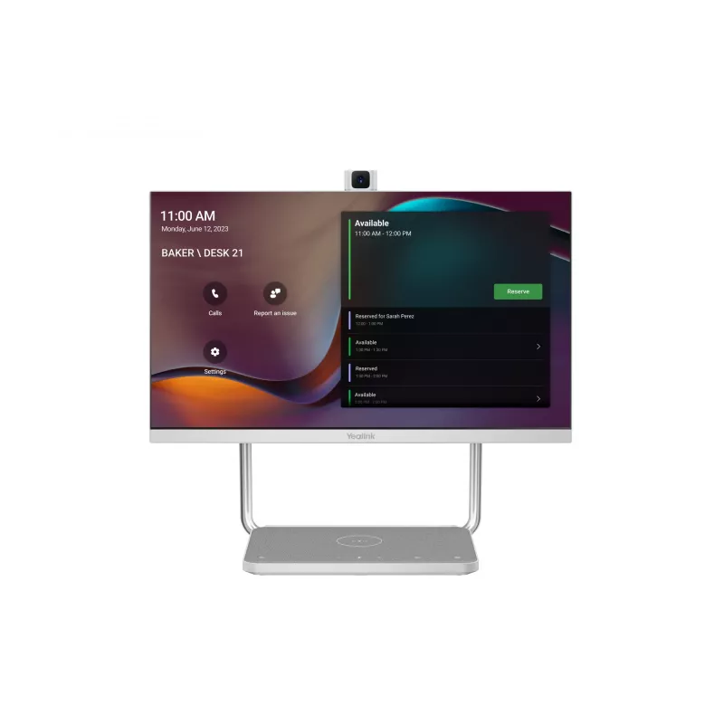Videokoostööriba Yealink DeskVision A24 Hall Hõbedane