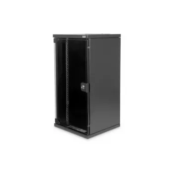 DIGITUS seinale paigaldatav kapp 254 mm (10 tolli) – 312 x 300 mm (L x S) Must