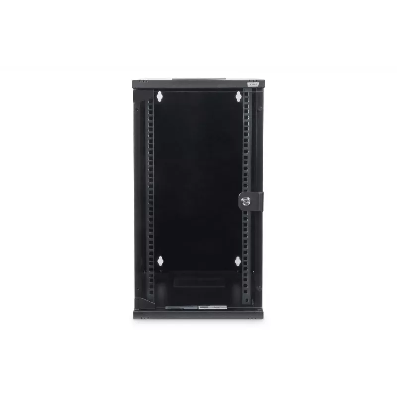 DIGITUS seinale paigaldatav kapp 254 mm (10 tolli) – 312 x 300 mm (L x S) Must