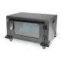 DIGITUS laadimiskär, 16 laadimisalust, 14in, must 384 x 550 x 375 mm, elektriline lukk, sisaldab USB-d, ventilaator
