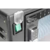 DIGITUS laadimiskär, 16 laadimisalust, 14in, must 384 x 550 x 375 mm, elektriline lukk, sisaldab USB-d, ventilaator