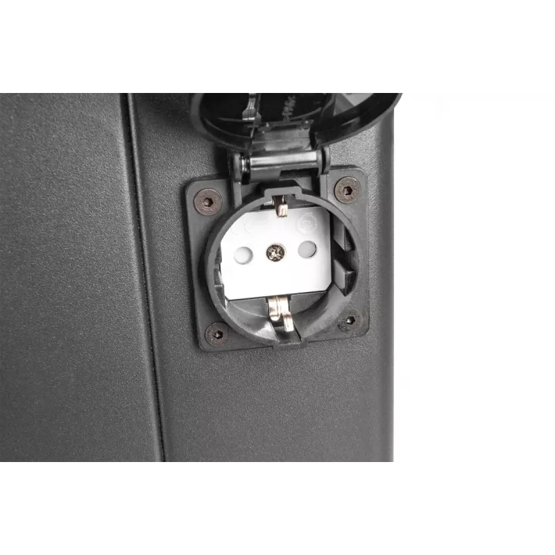 DIGITUS laadimiskär, 16 laadimisalust, 14in, must 384 x 550 x 375 mm, elektriline lukk, sisaldab USB-d, ventilaator