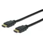 DIGITUS HDMI High Speed ühenduskaabel, tüüp A M/M, 1m, Ethernetiga, Ultra HD 60p, kuldne must