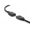 DIGITUS HDMI High Speed pikenduskaabel, tüüp A M/F, 3m, Ethernetiga, Ultra HD 24p, kuldne must