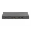DIGITUS Ultra õhuke HDMI Splitter, 1x2, 4K/60Hz HDR, HDCP 2.2, 18 Gbps, Micro USB toide