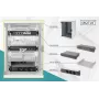 DIGITUS Network Set 10in-9U 312x300mm cabinet shelf PDU 8port patchpanel