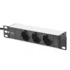 DIGITUS Network Set 10in-9U 312x300mm cabinet shelf PDU 8port patchpanel