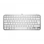 LOGITECH Minimalistlik juhtmevaba valgustusega klaviatuur - MX KEYS MINI - Kahvatuhall - Qwertz Deutsch