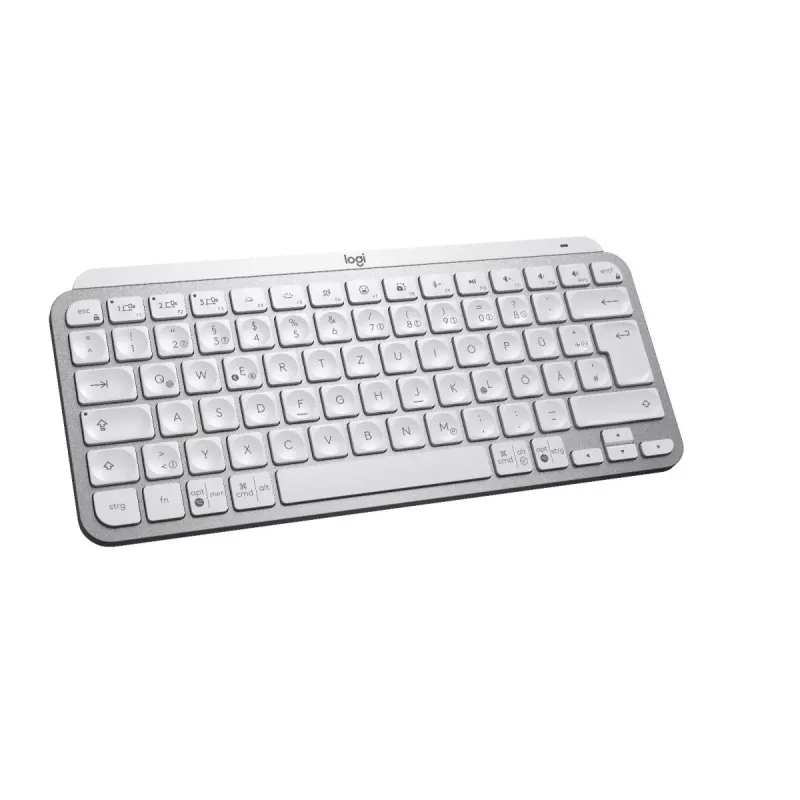 LOGITECH Minimalistlik juhtmevaba valgustusega klaviatuur - MX KEYS MINI - Kahvatuhall - Qwertz Deutsch